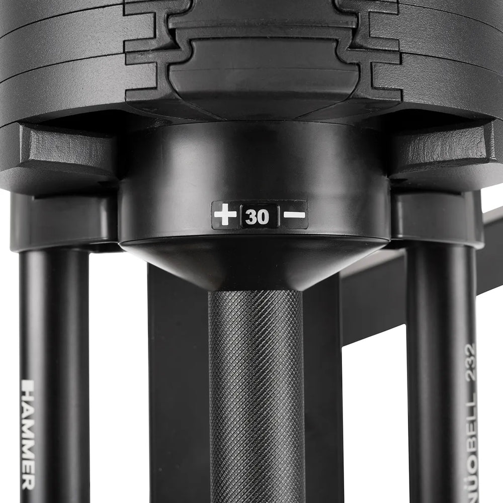 Finnlo SmartLock Dumbbell Set 2x32 kg - Incl Staander