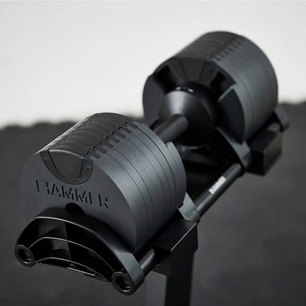 Finnlo SmartLock Dumbbell Set 2x32 kg - Incl Staander
