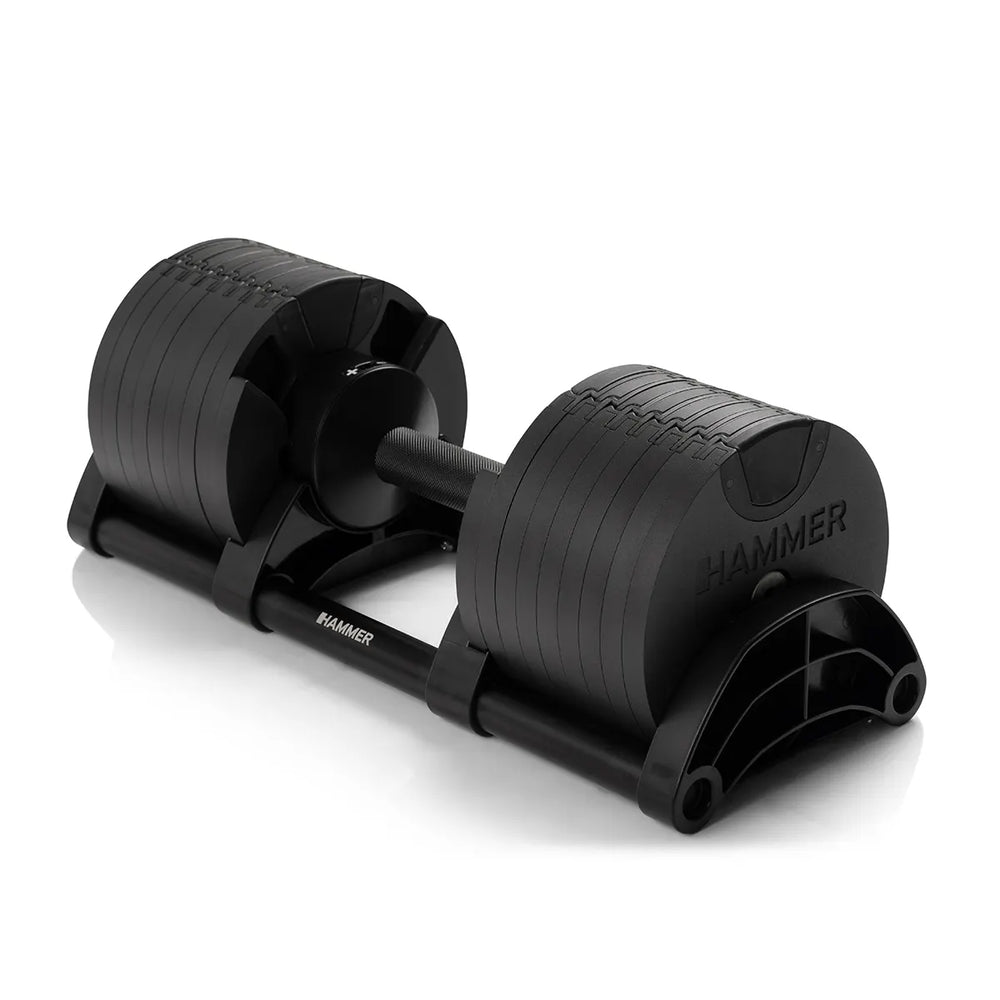 Finnlo SmartLock Dumbbell Set 2x32 kg - Incl Staander