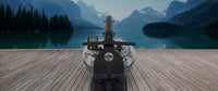 Rameur Fluid Rower Neon Plus Noir