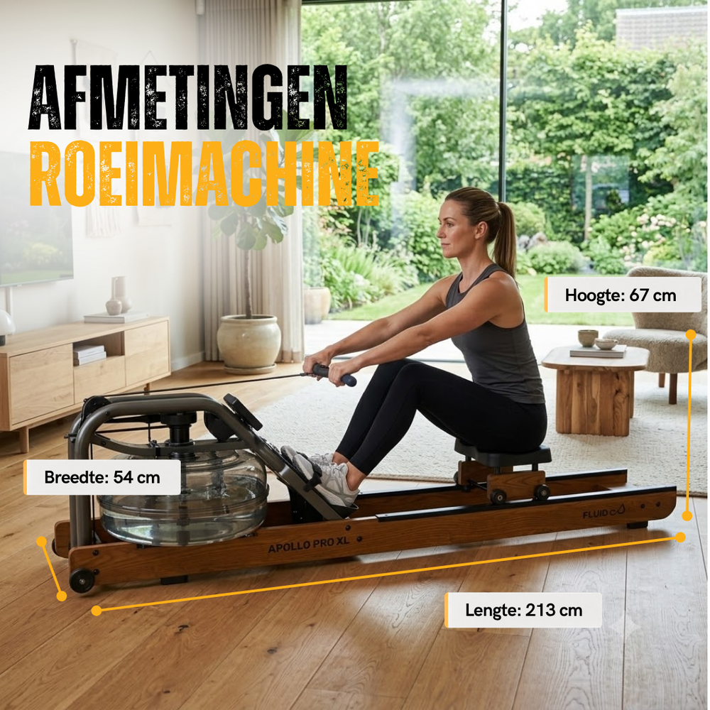 Rameur Fluid Rower Apollo Pro XL