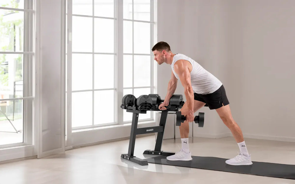 Hammer SmartLock Dumbbell Set 2x20 kg