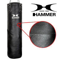 Sac de frappe Hammer en cuir de qualité supérieure 100 cm