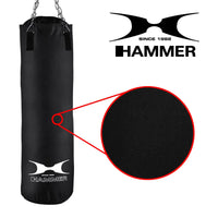 Sac de frappe Hammer Fit noir