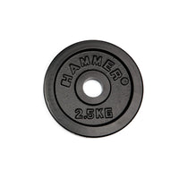 Disques de poids Hammer 30 mm 2,5 kg