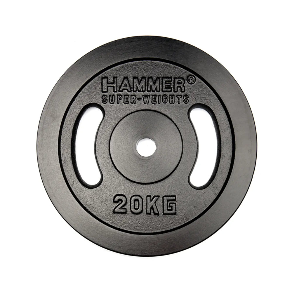 Disques de poids Hammer 30 mm 20 kg