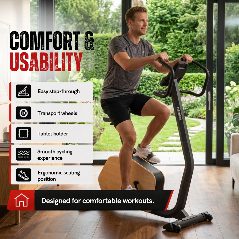 Vélo d'appartement Hammer CardioPace 5.0 NorsK