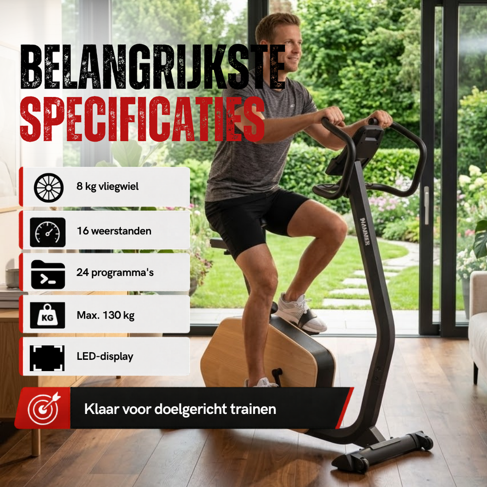 Hammer CardioPace 5.0 NorsK hometrainer