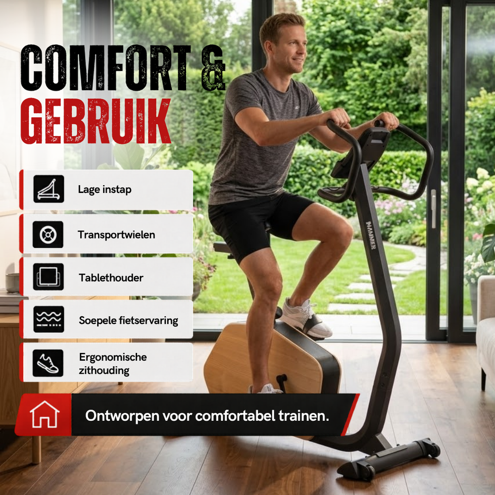 Hammer CardioPace 5.0 NorsK hometrainer