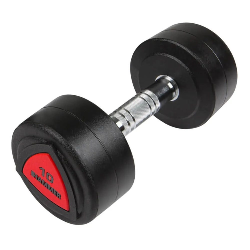 Haltère compacte Hammer PU - 10 kg