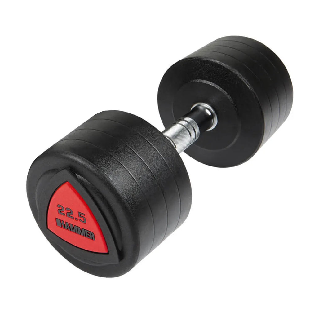 Haltère compacte Hammer PU - 22,5 kg