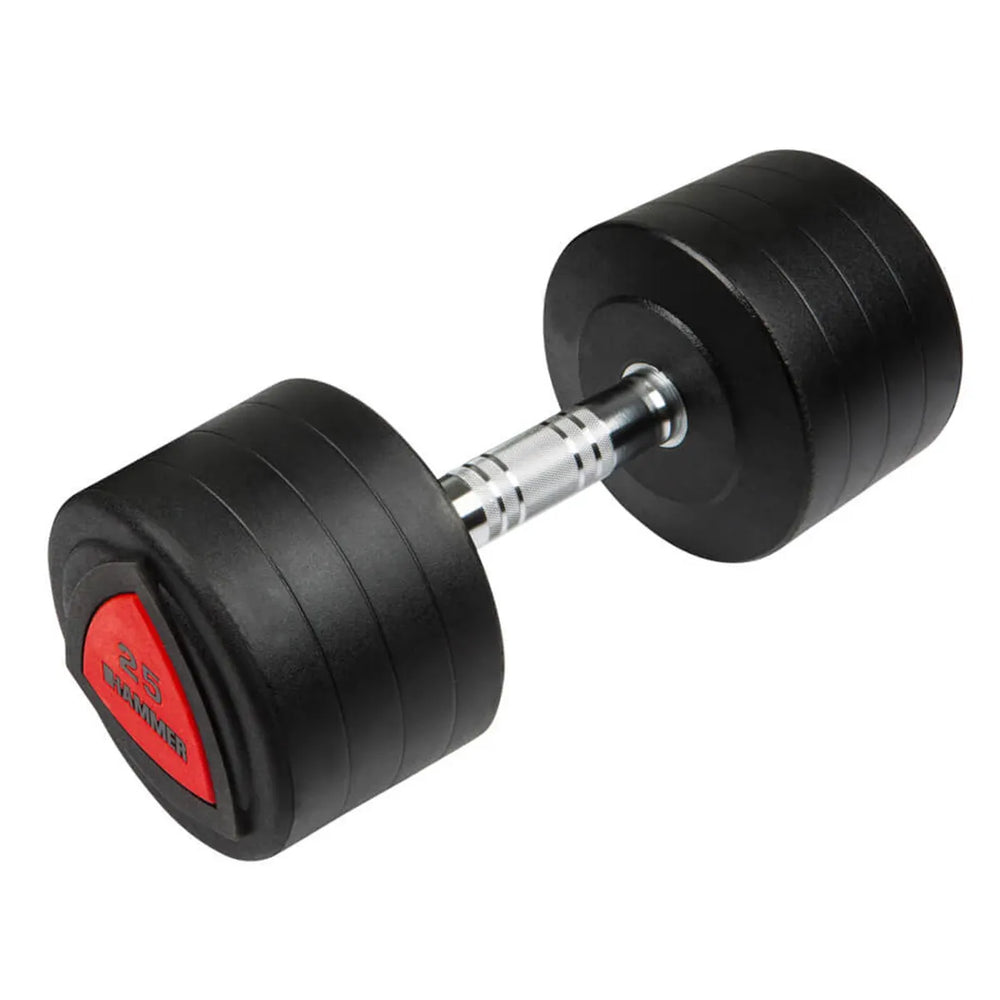 Haltère compacte Hammer PU - 25 kg