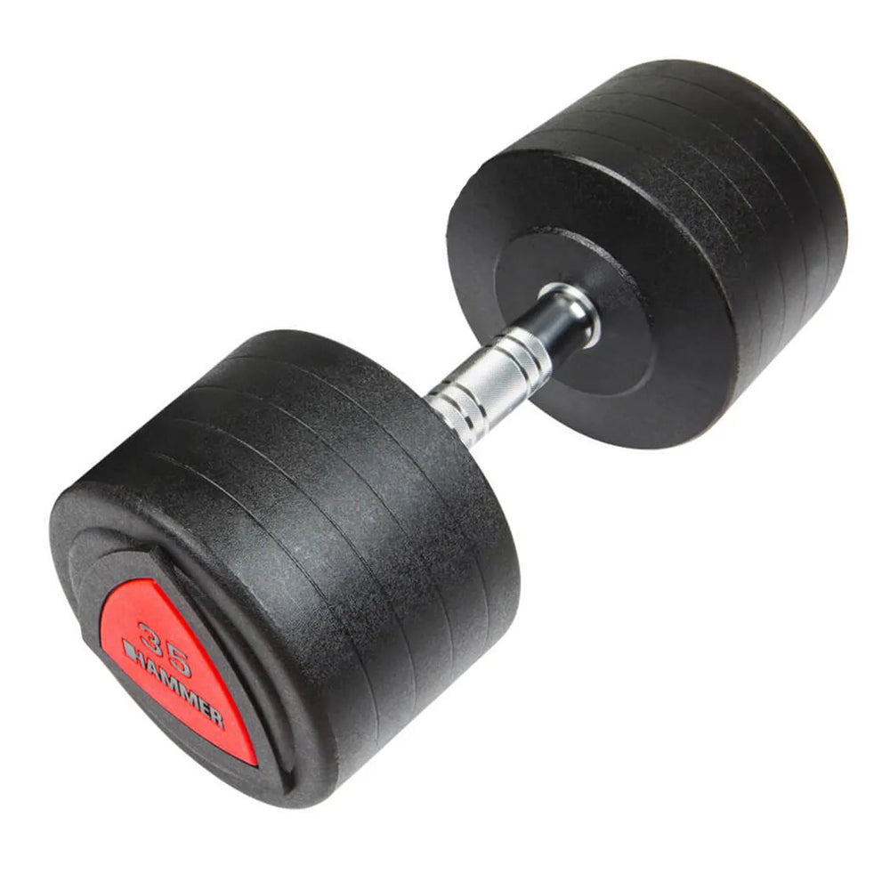Haltère compacte Hammer PU - 35 kg