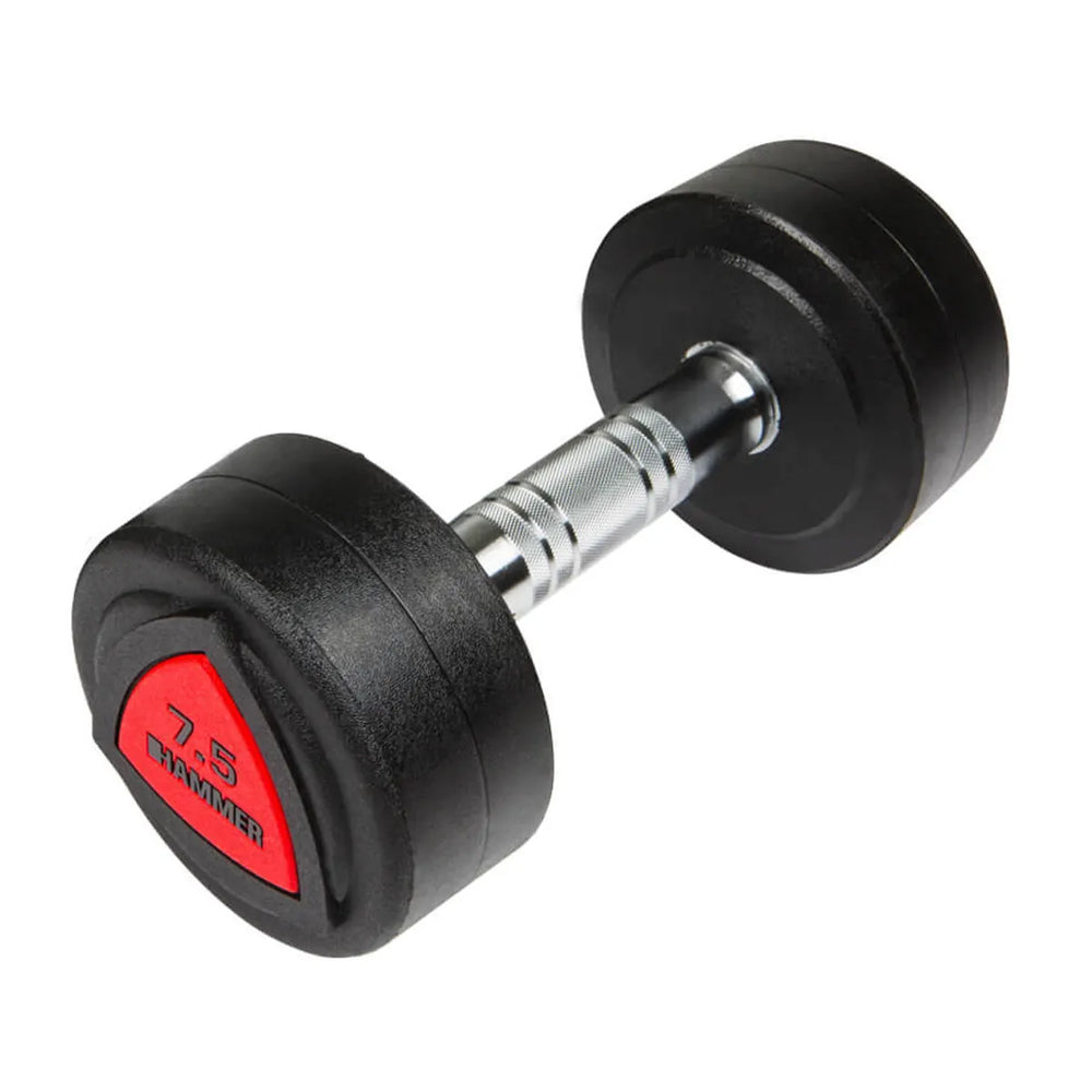 Haltère compacte Hammer PU - 7,5 kg