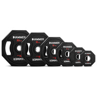 Hammer halterschijf octagon 50 mm / 1,25 kg