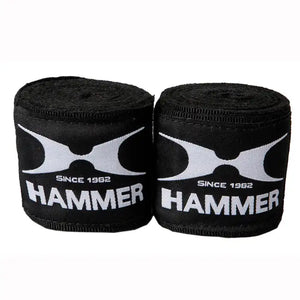 Bandages Hammer pour les mains 2,5 m - noir