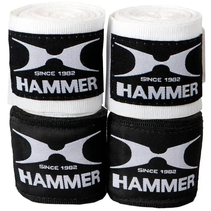 Bandages Hammer pour les mains 2,5 m - noir