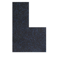 Profilé d'angle 500 mm x 500 mm x 20 mm Bleu