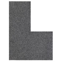Profilé d'angle 500 mm x 500 mm x 20 mm Gris foncé