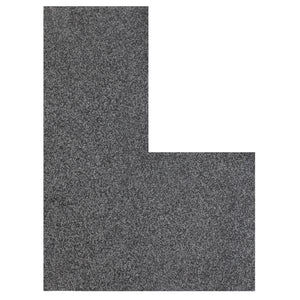 Profilé d'angle 500 mm x 500 mm x 20 mm Gris foncé