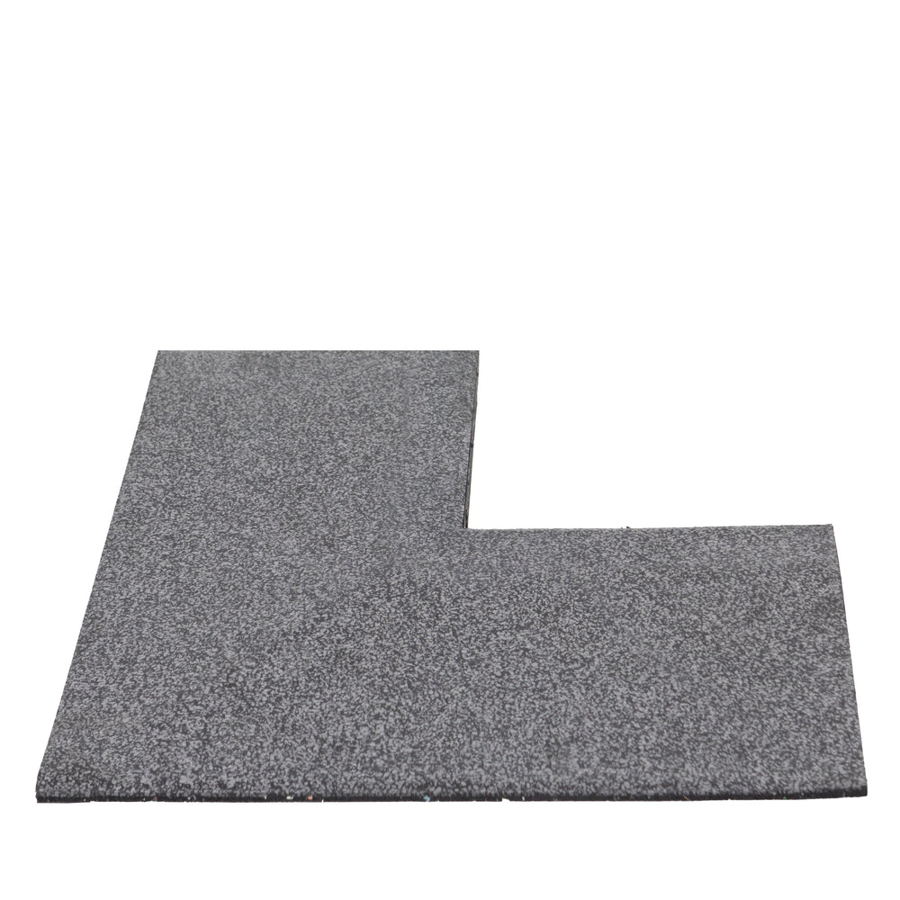Profilé d'angle 500 mm x 500 mm x 20 mm Gris foncé