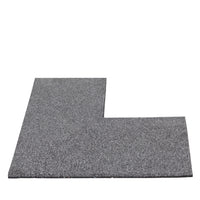 Profilé d'angle 500 mm x 500 mm x 20 mm Gris foncé