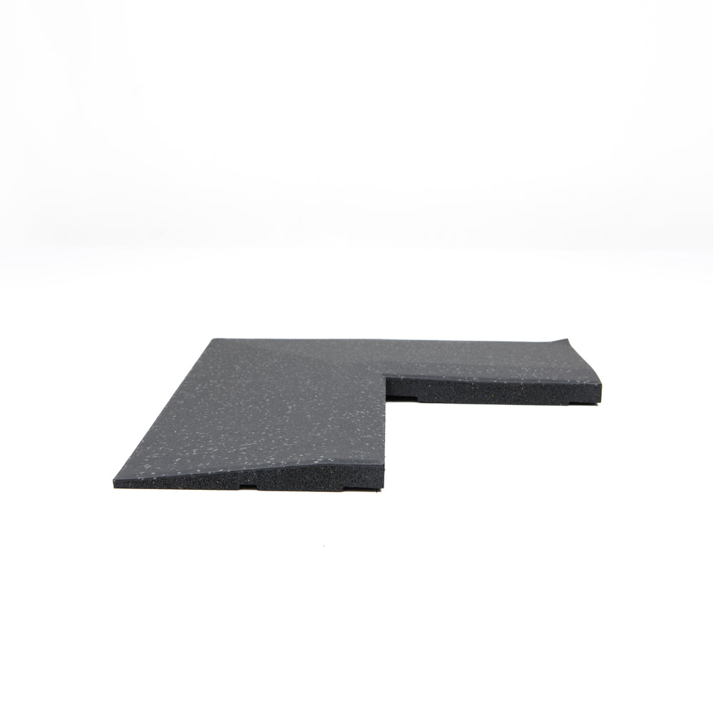 Profilé d'angle 500 mm x 500 mm x 20 mm Gris foncé