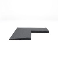 Profilé d'angle 500 mm x 500 mm x 20 mm Gris foncé
