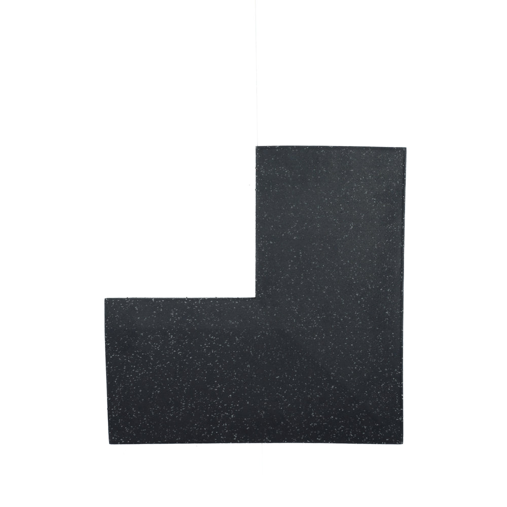 Profilé d'angle 500 mm x 500 mm x 30 mm Gris foncé