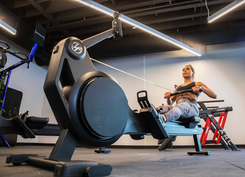 Rameur LCD Life Fitness Heat Row