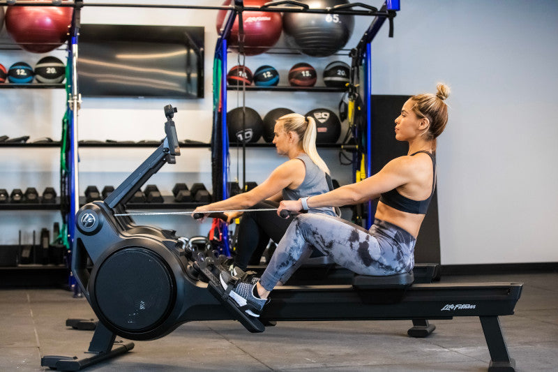 Rameur LCD Life Fitness Heat Row