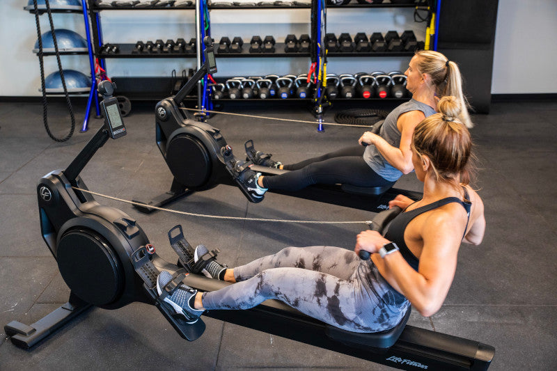 Rameur LCD Life Fitness Heat Row