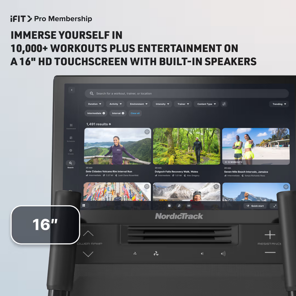 NordicTrack AirGlide 16 crosstrainer