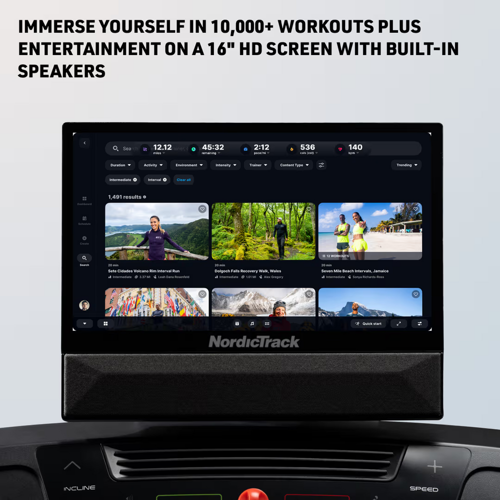 NordicTrack T Series 16 loopband