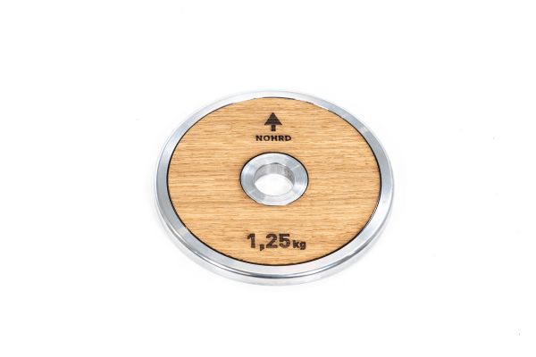 NoHrD Weightplate Set 1,25 kg - Eiken