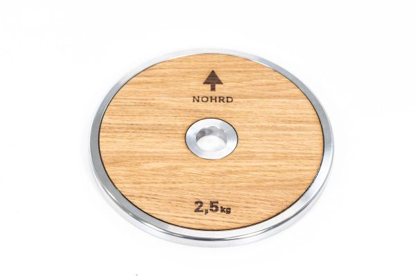 NoHrD Weightplate Set 2,5 kg - Eiken