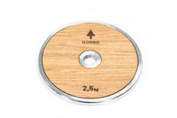 NoHrD Weightplate Set 2,5 kg - Eiken