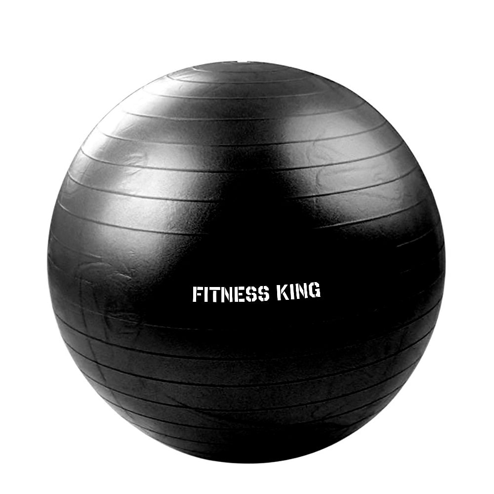 Fitnessking gymball zwart 65cm