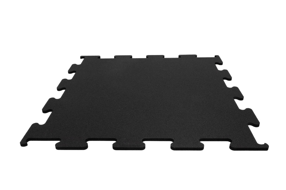 Carreaux de puzzle de qualité supérieure 1 060 mm x 1 060 mm x 15 mm, noir pur