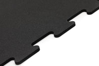 Carreaux de puzzle de qualité supérieure 1 060 mm x 1 060 mm x 15 mm, noir pur