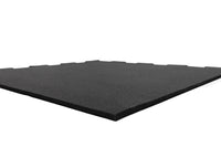 Coin de carrelage puzzle premium 1 060 mm x 1 060 mm x 10 mm, noir pur