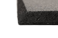 Premium Puzzeltegel Corner 1060mm x 1060mm x 15mm Pure Black