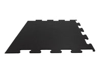 Bordure de carrelage puzzle de qualité supérieure 1 060 mm x 1 060 mm x 10 mm, noir pur