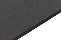 Bordure de carrelage puzzle de qualité supérieure 1 060 mm x 1 060 mm x 10 mm, noir pur