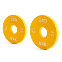 RXD Fractional Plate Color Set 50 mm / 1,5 kg