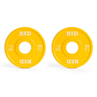 RXD Fractional Plate Color Set 50 mm / 1,5 kg