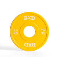 RXD Fractional Plate Color Set 50 mm / 1,5 kg