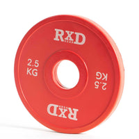Jeu de couleurs de plaques fractionnaires RXD 50 mm / 2,5 kg