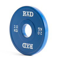 RXD Fractional Plate Color Set 50 mm / 2 kg