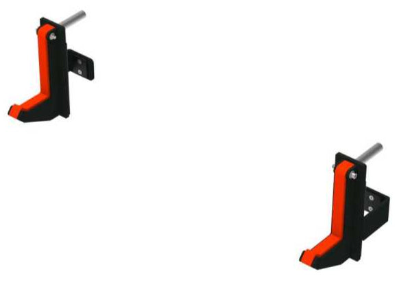 RXD J-Cup Pair Elite Zwart & Rood